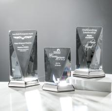 Rubicon Award - Clear - Crystal Awards