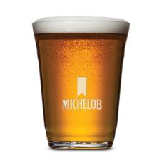 Party Cup Beer Glass - Deep Etch - Corporate Gifts