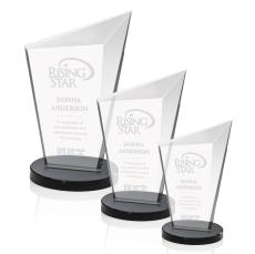 Wiltshire Award - Black - Colored Crystal Awards