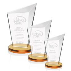 Wiltshire Award - Amber - Colored Glass Awards
