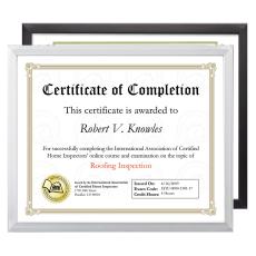 Acacia Certificate Holder - Picture Frames