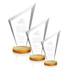 Condor Award - Amber - Colored Glass Awards
