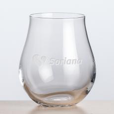 Avondale Stemless Wine - Deep Etch - Wine Glasses