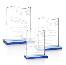 Unity Award - Sky Blue - Crystal Eagle Awards
