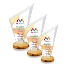 Condor VividPrint Award - Amber - Colored Glass Awards
