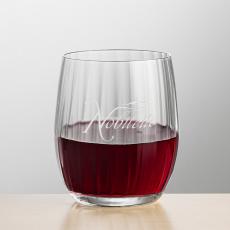 Amerling Stemless Wine - Deep Etch - Wine Glasses