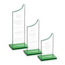 Eden Award - Green - Crystal Awards