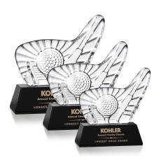 Dougherty Golf Award - Black - Crystal Awards