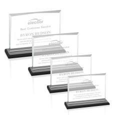 Lismore Award - Black - Colored Crystal Awards