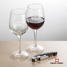 Swiss Force Opener & Connoisseur Wine - Wine Glasses