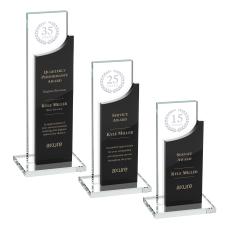 Maranella Award - Black  - Colored Crystal Awards