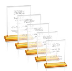 Vitalia Award - Amber - Rectangle Awards