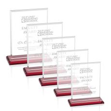 Vitalia Award - Red  - Rectangle Awards