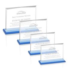 Lismore Award - Sky Blue - Rectangle Awards