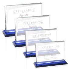Mirela Award - Blue  - Crystal Awards