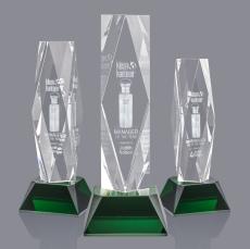 President 3D Award on Base - Green - Deal Toys