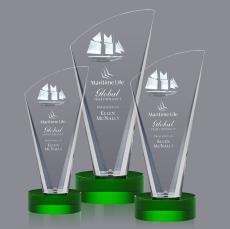 Brampton 3D Award - Green  - Deal Toys