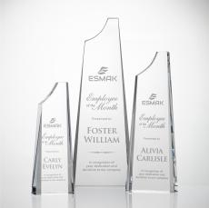 Middleton Award - Clear - Crystal Pillar Awards