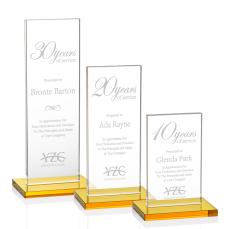 Heathrow Award - Amber - Crystal Awards