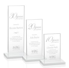Heathrow Award - White - Rectangle Awards
