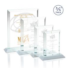 Harrington Award - White - Crystal Awards