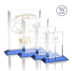Harrington Award - Sky Blue - Rectangle Awards