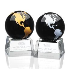 Blythwood Globe Award - Black - Crystal Globe Awards