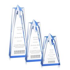 Rosina Star Award - Blue - Acrylic Awards