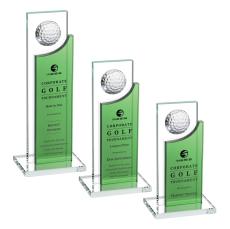 Redmond Golf Award - Green - Crystal Awards