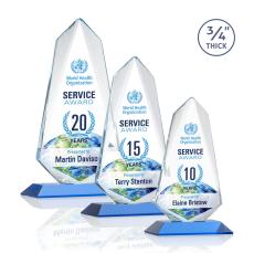 Sheridan VividPrint Award - Sky Blue - Crystal Awards