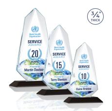 Sheridan VividPrint Award - Black  - Crystal Awards