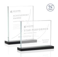 Manhattan Award - Black  - Rectangle Awards