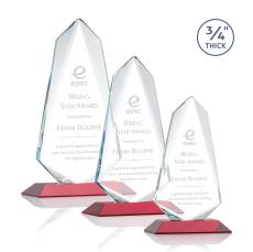 Sheridan Award - Red - Crystal Awards