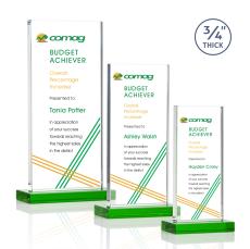Arizona VividPrint Award - Green - Crystal Awards