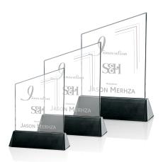 Sierra Peak Award - Black - Colored Crystal Awards