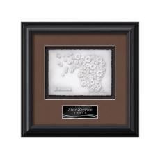 Monarch Award - Black - Framed Awards & Plaques
