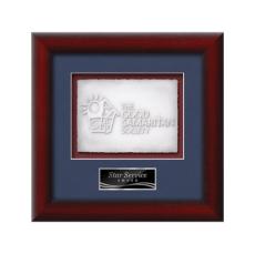 Eco -  Mahogany - Framed Awards & Plaques