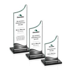 Eden VividPrint Award - Black - Colored Crystal Awards