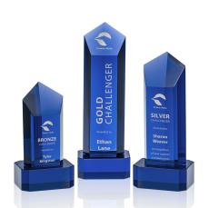 Jolanda Award on Base - Blue/Blue  - Octagon Awards