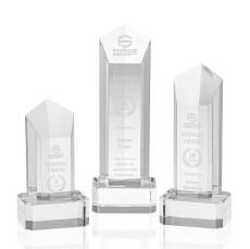 Jolanda Award on Base - Clear - Recognition Awards