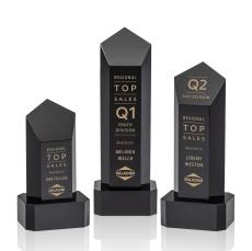 Jolanda Award on Base - Black/Black  - Octagon Awards
