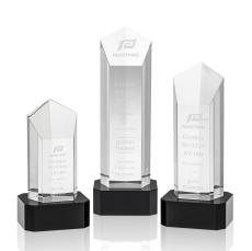 Jolanda Award on Base - Black - Octagon Awards
