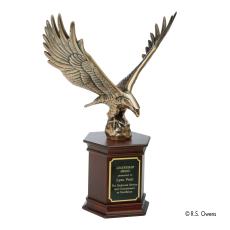 Majestic Eagle Award on Mahogany - Metal Awards