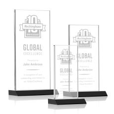 Bolton Award - Black  - Crystal Awards