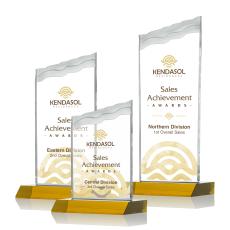 Oakwood VividPrint Award - Amber - Full Color Awards