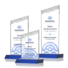 Oakwood VividPrint Award - Blue - Full Color Awards