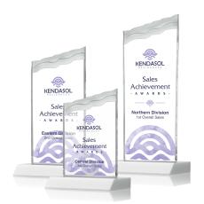 Oakwood VividPrint Award - White - Full Color Awards