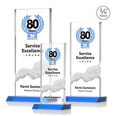 Poole VividPrint Award - Sky Blue  - Full Color Awards