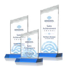 Oakwood VividPrint Award - Sky Blue - Full Color Awards