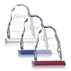 Carling Iceberg Award on Base - Yellow Crystal Awards